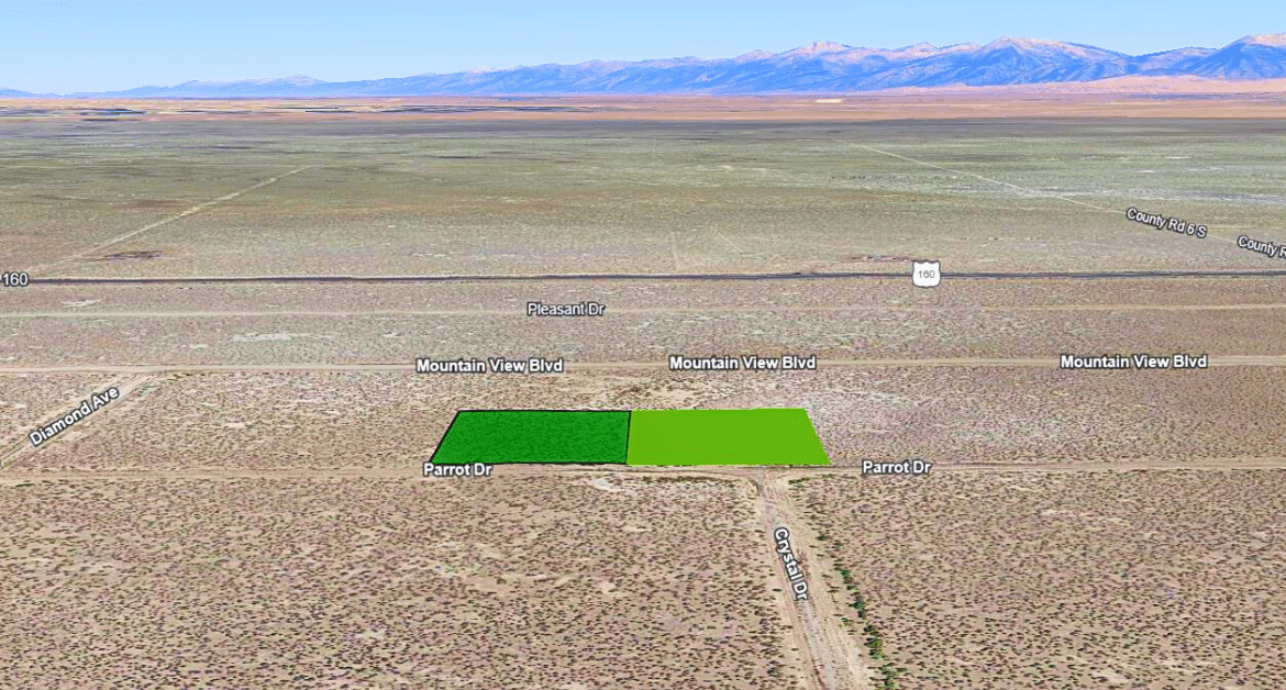 2.58 Acres Land for Sale in Alamosa, Colorado​