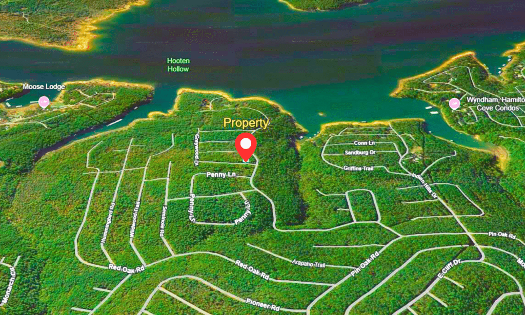 0.27 Acres Lot with Lake View for Sale in Arkansas