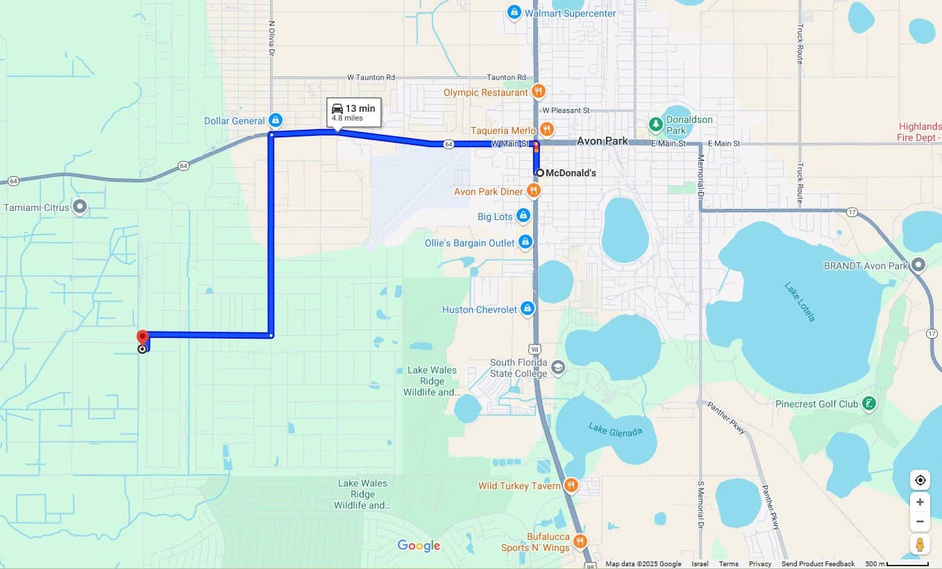 1.15 Acre Land for Sale in Avon Park FL