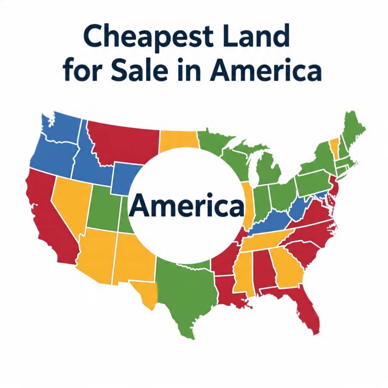 cheapest land for sale in Amarica