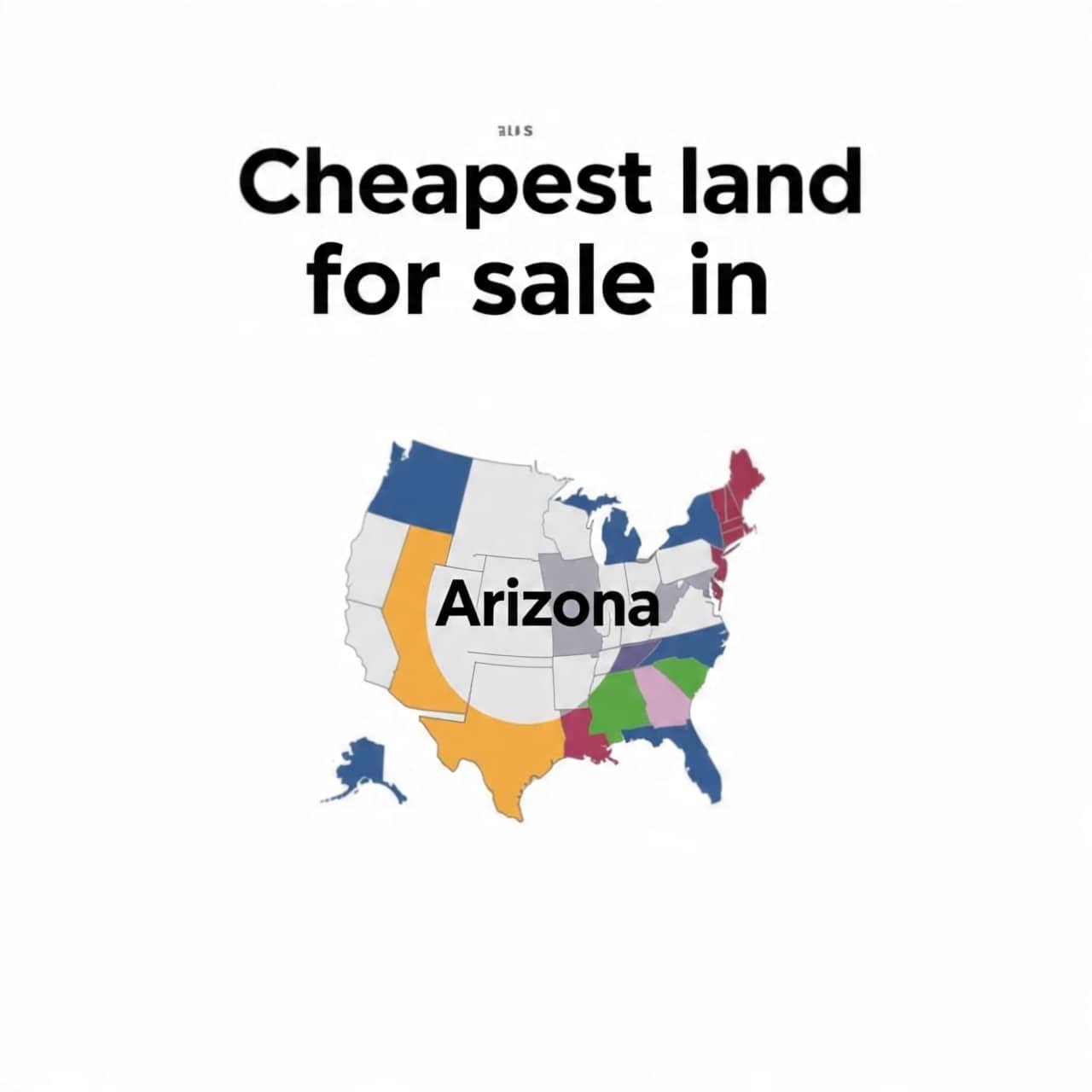 cheapest land for sale in Arizona