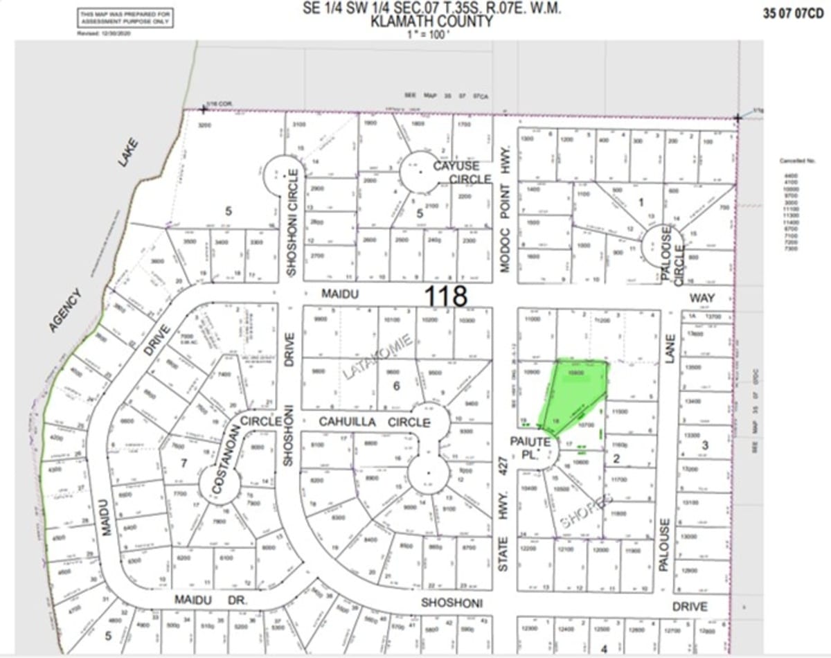 0.37 Residential Lot Near Agency Lake for Sale in Chiloquin