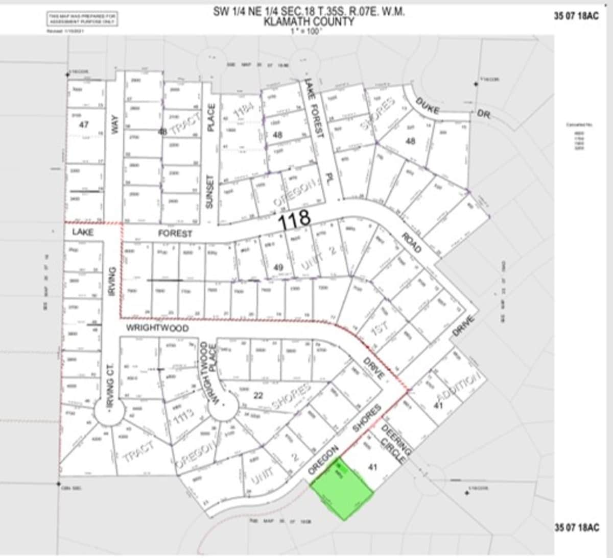 0.46 acres buildable with lake view land for sale