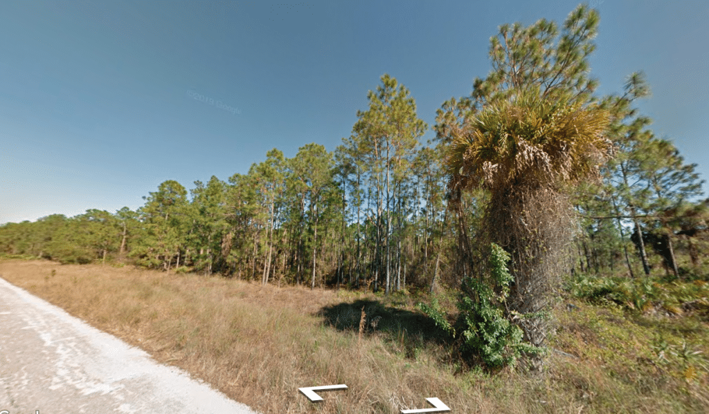 Lee County, Florida land listing - 0.5 acres on Johns Ave, Lehigh Acres - photo 2