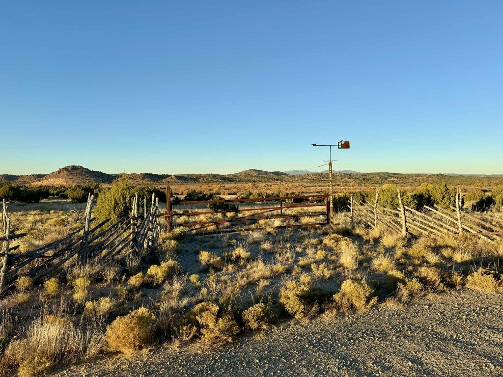 Buildable 121-acre grassland property for sale near Los Cerrillos, New Mexico