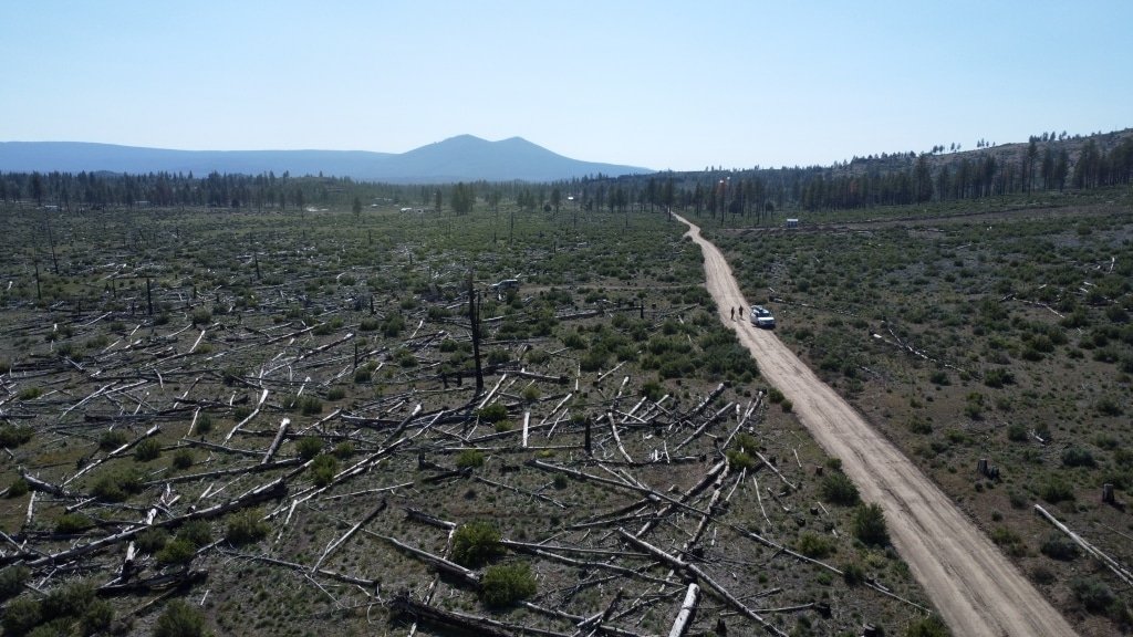 Buildable land listing in Klamath, Oregon - 2.35 acres with road access