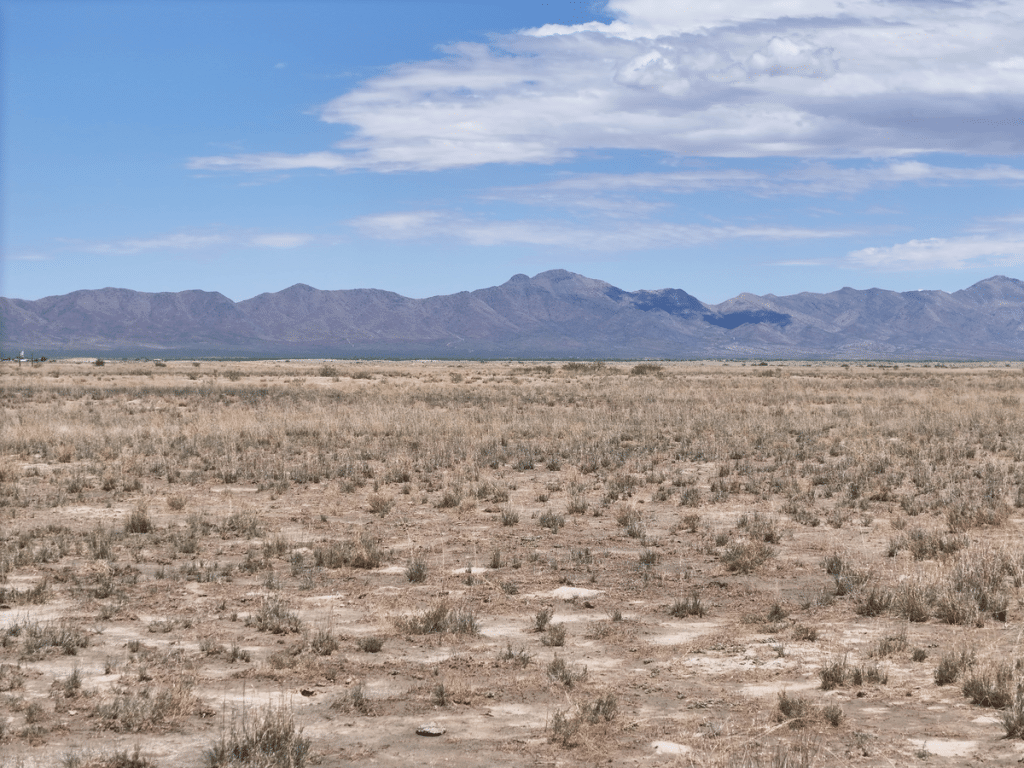 1 acre sandy soil land listing near Cochise, Arizona with road access