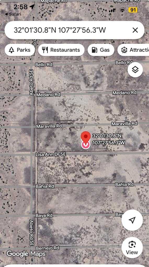 Luna County, NM land listing near Deming with flat terrain and mountain view - photo 5