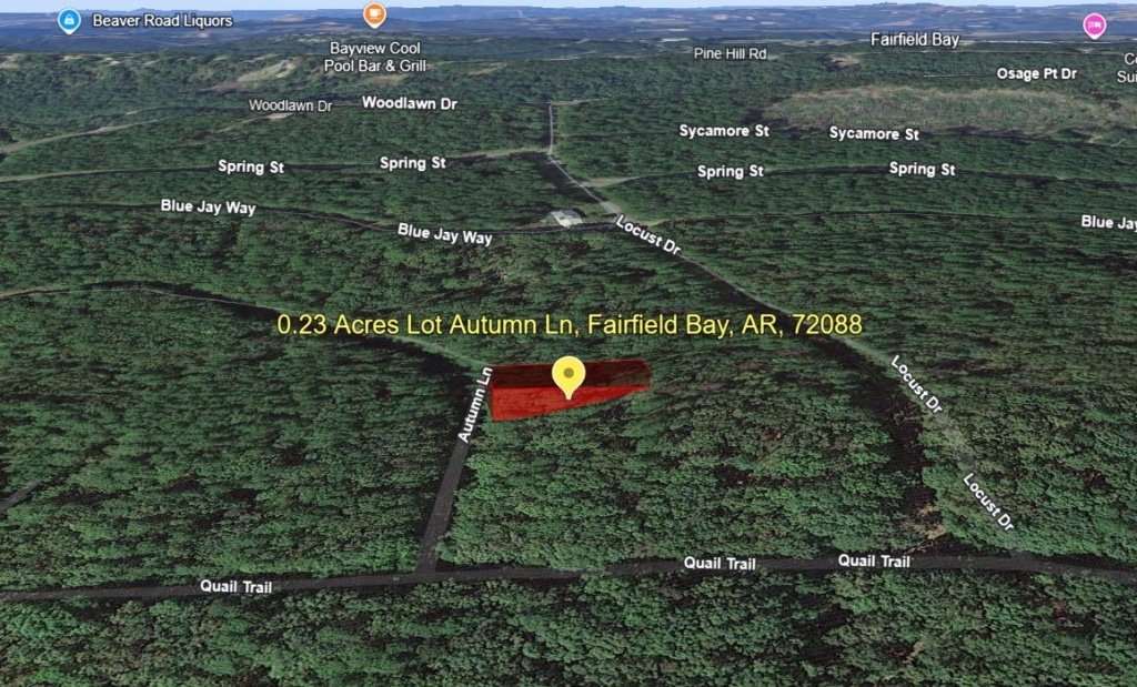 0.23 acre Fairfield Bay, Arkansas lot with mountain and lake views available - photo 6