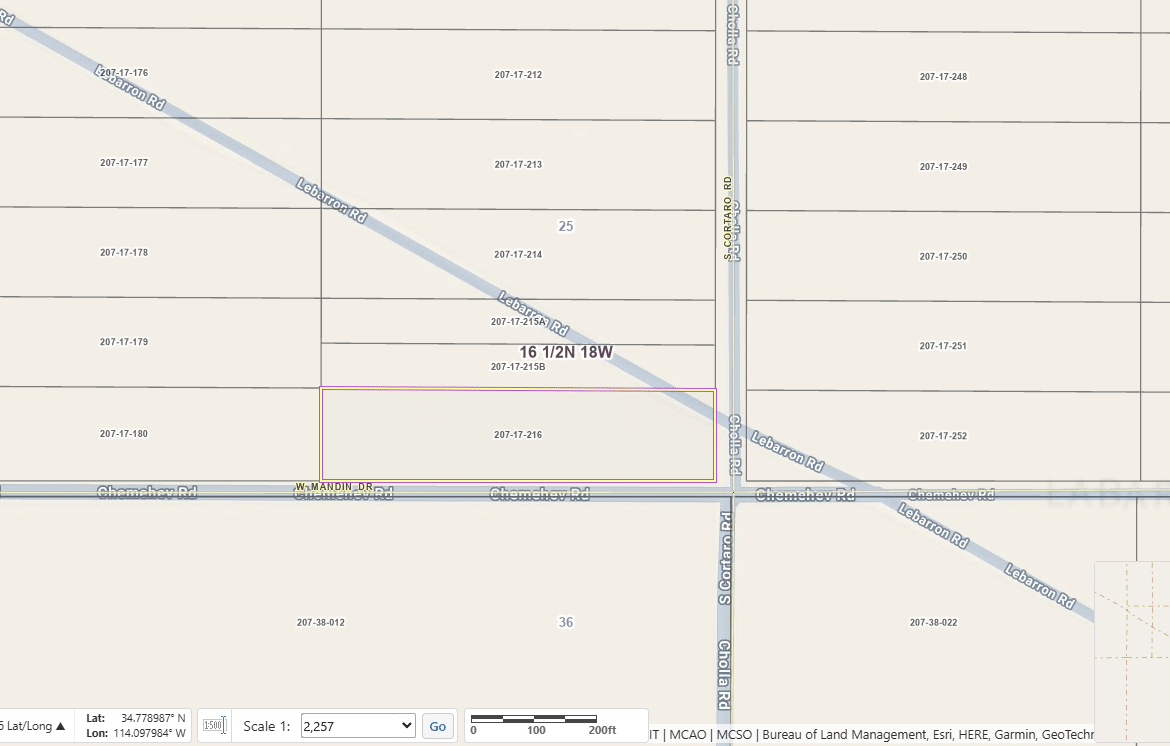 DESERT SKIES UNIT 1 LOT 216, 2.08 Acres