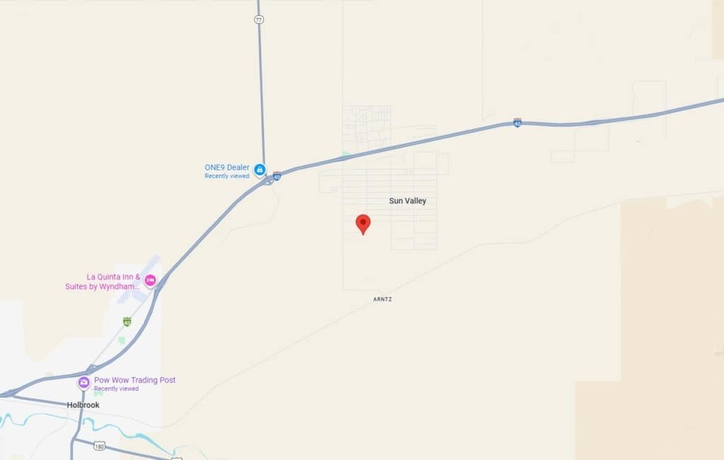 54,450 sq ft open land listing in Sun Valley, Arizona - photo 3