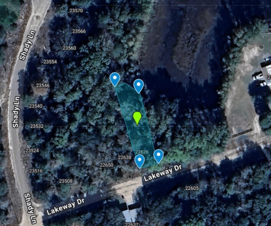 Waterfront RV or Tiny Home Lot in East Texas