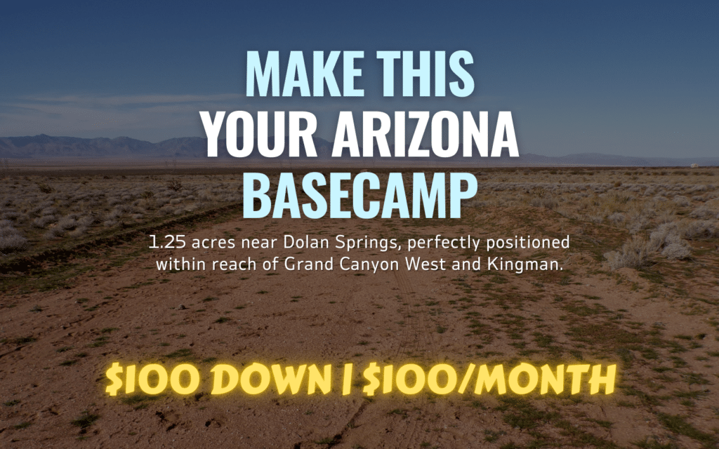 1.25 Acres in Dolan Springs / Kingman, Arizona – Your Desert Weekend Escape!
