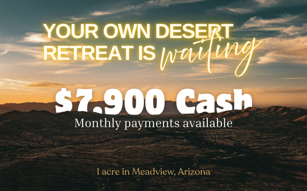 1 Acre in Meadview, Arizona – Camp, Relax, or Park Your RV