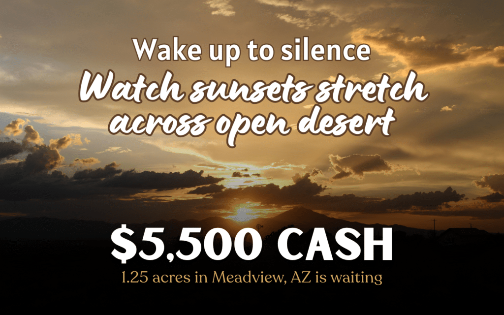 1.25 Acres in Meadview, Arizona – Your Weekend Desert Escape