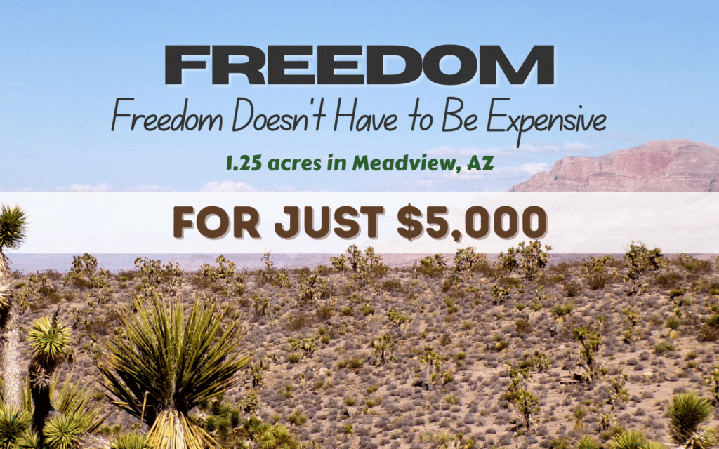1.25 Acres in Meadview, Arizona – Easy Desert Weekend Escape