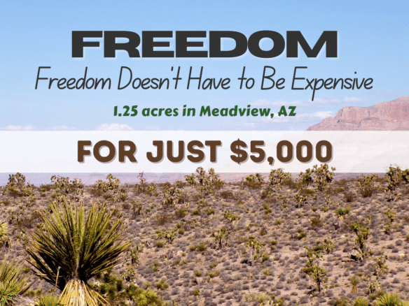 1.25 Acres Land for Sale in Meadview, Arizona that's perfect for camping, weekend trips, or holding onto land for future use.