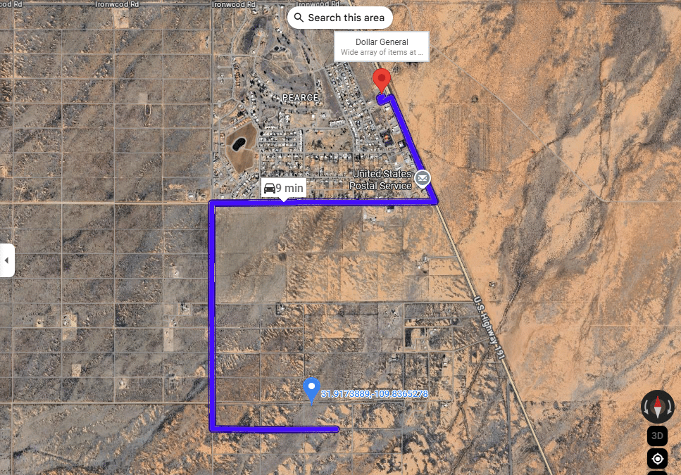 0.84 Acre in Pearce, Arizona – Near Hwy 191 | Flexible Owner Financing Available!
