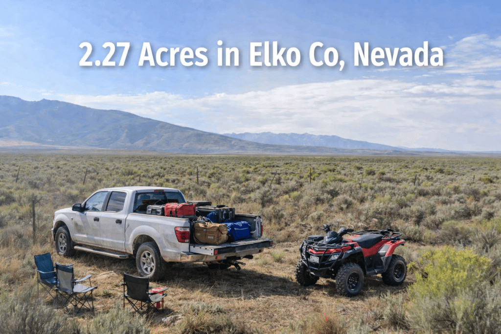 Escape to 2.27 Acres of Pure Quiet In Elko Co. NV for $150/mo