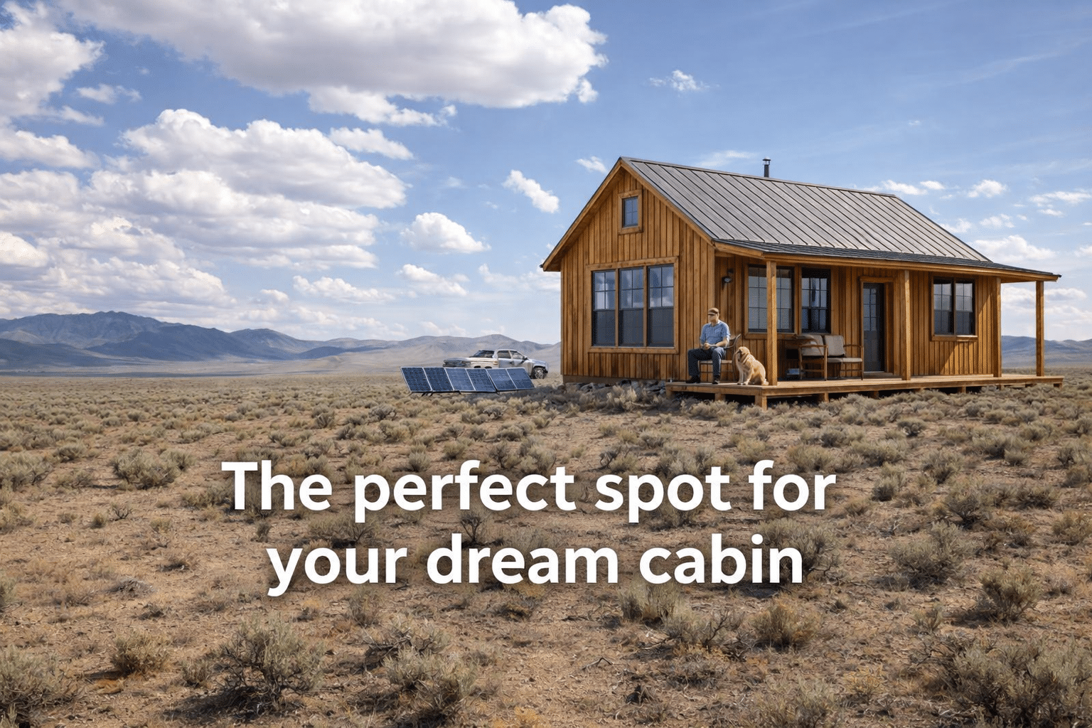 Cabin Build on LND-002 Land in Elko for sale.