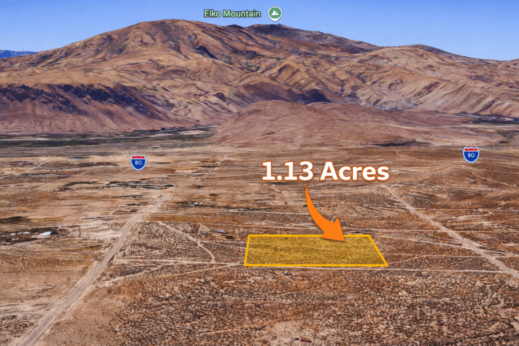 1.13 acre rural land near Elko NV suitable for RV or mobile home