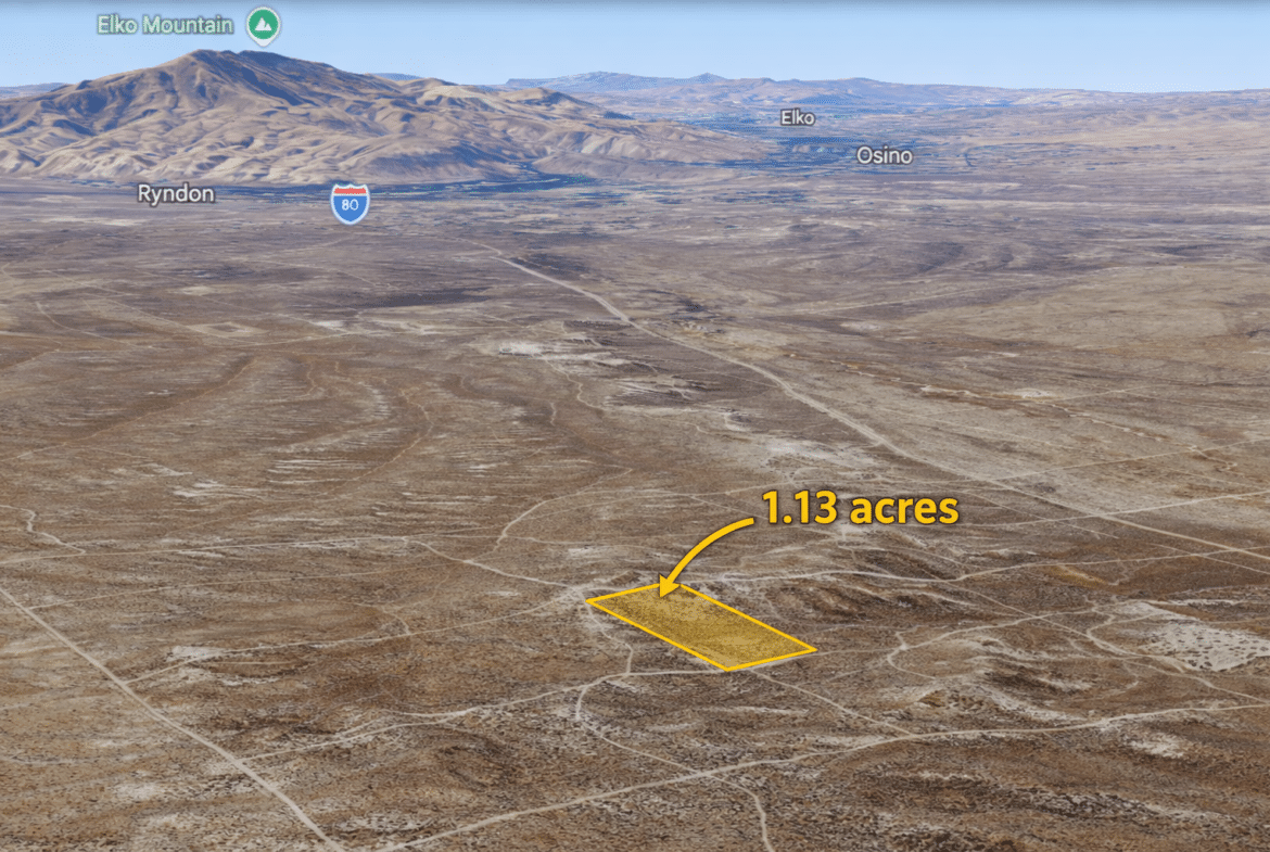 🔥 $99/mo Easy-Access Nevada Land | 1.13 Acres | Near I-80