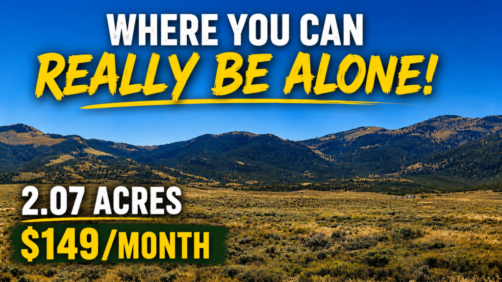 Go Where People Aren’t — 2.07 Off-Grid Acres Near Montello