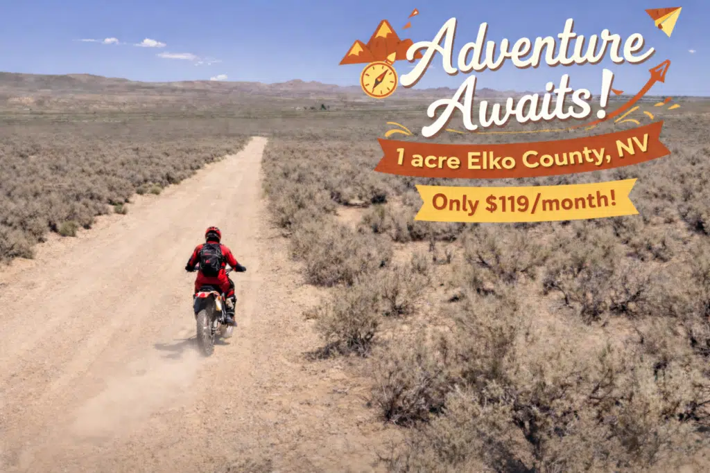 $129/mo Cheap Off-Road Land | 1.03 Acres | Elko County NV