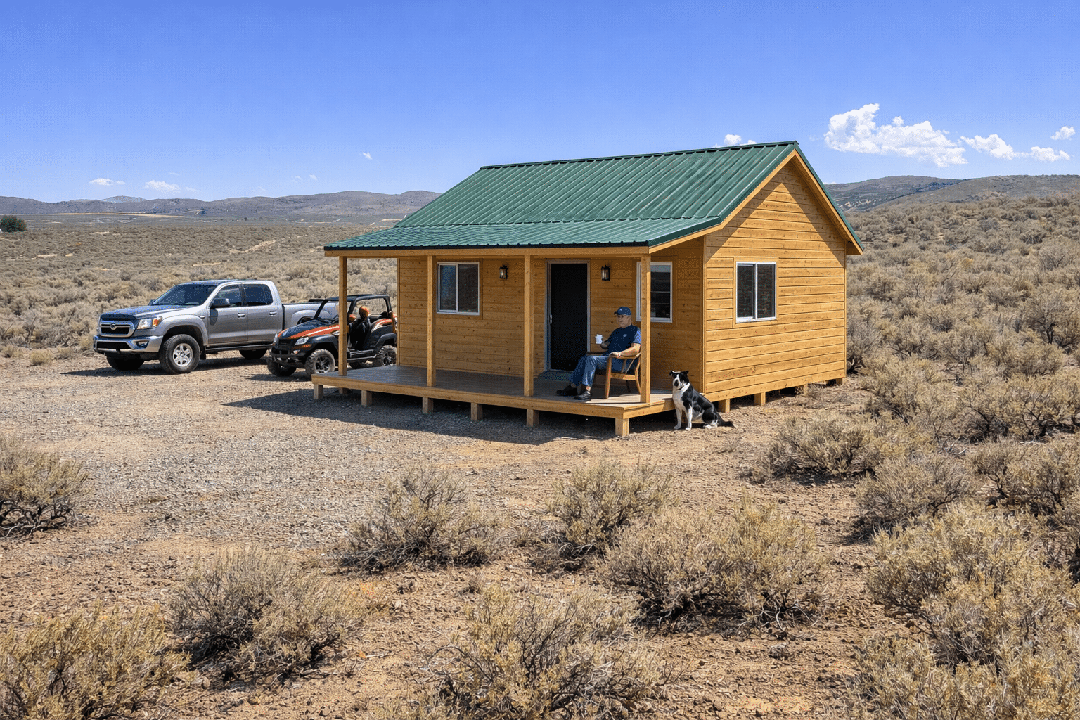 Small Cabin Build on 067-016-010 land in nevada
