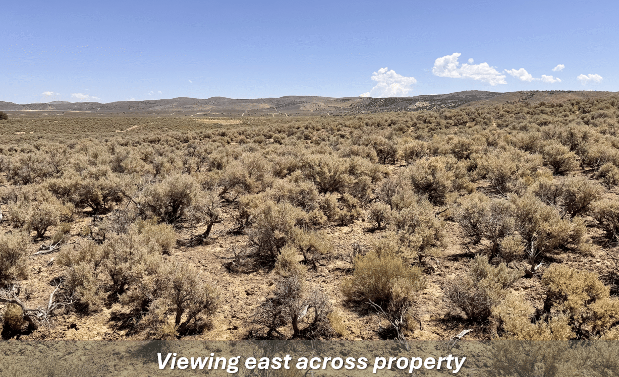 Viewing East – with text