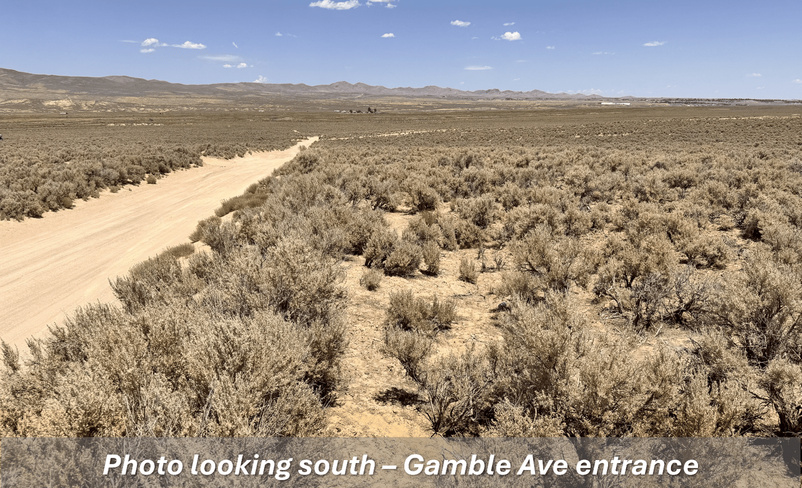 Viewing South – with text