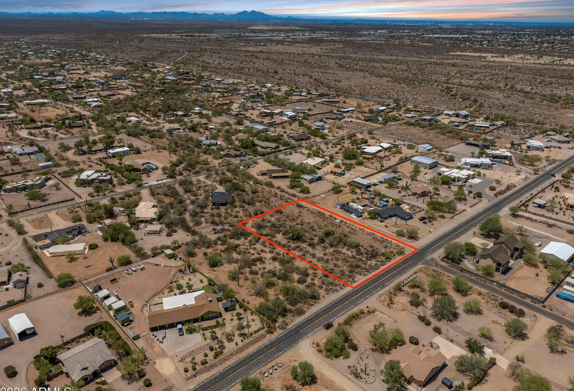 1.06 Acres of Land For Sale in Apache Junction, Arizona — SELLER FINANCING AVAILABLE
