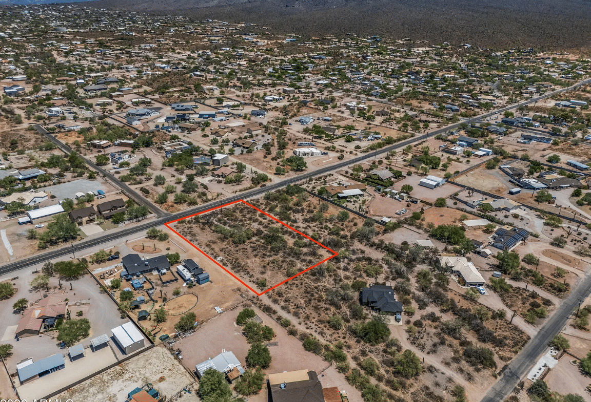 1.06 Acres of Land For Sale in Apache Junction, Arizona — SELLER FINANCING AVAILABLE