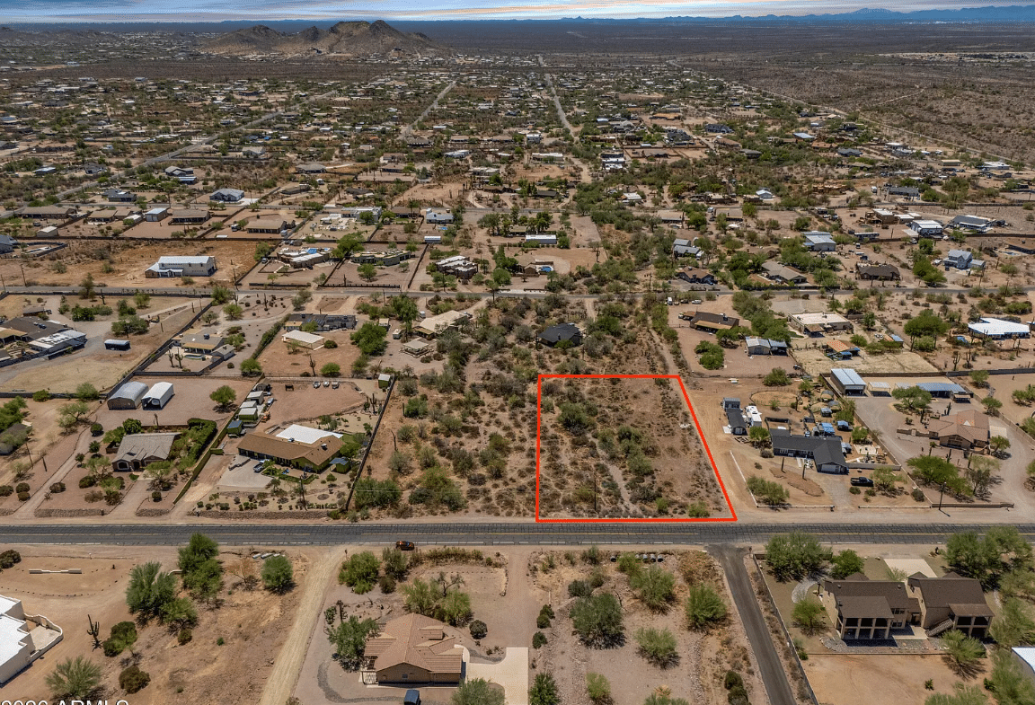 1.06 Acres of Land For Sale in Apache Junction, Arizona — SELLER FINANCING AVAILABLE