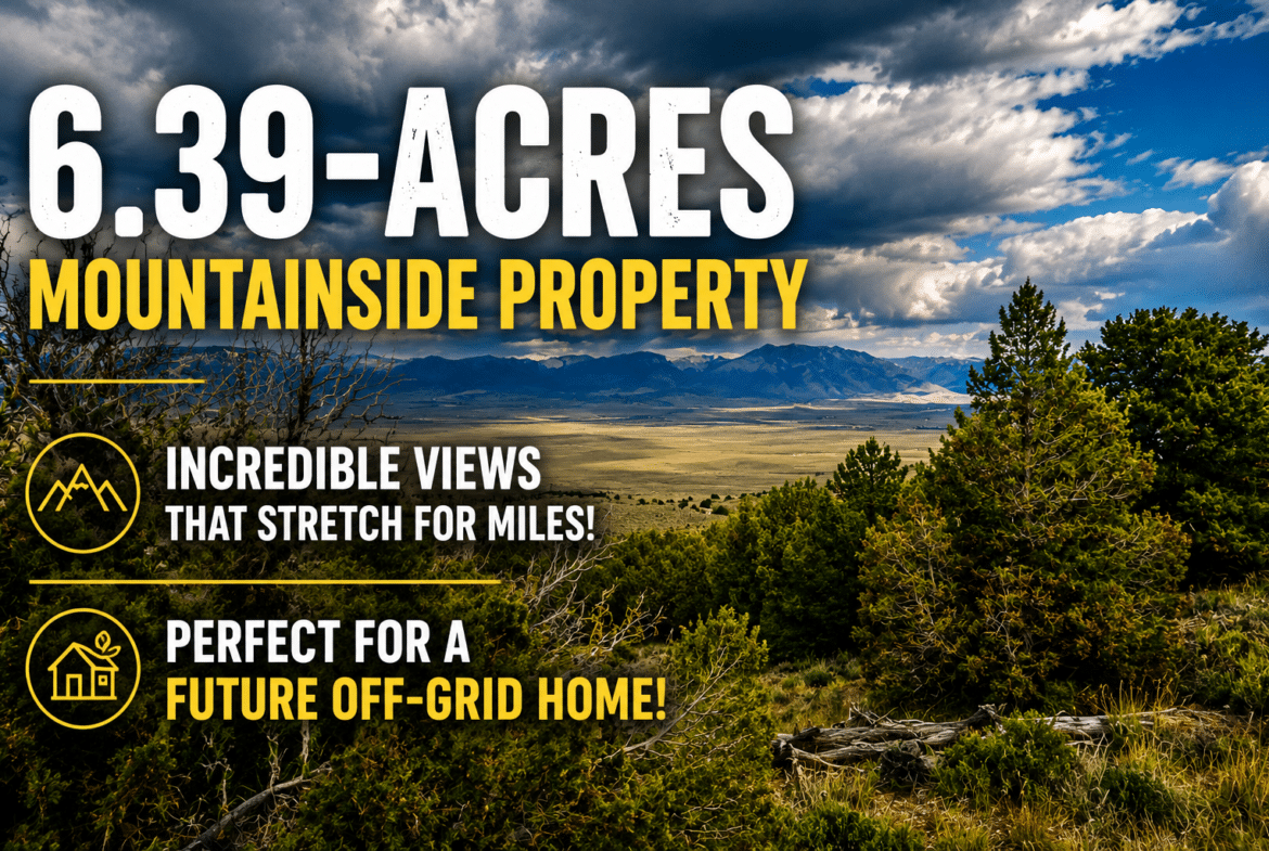 š 6+ Acres Near Murdock Mountain / $299/Month!