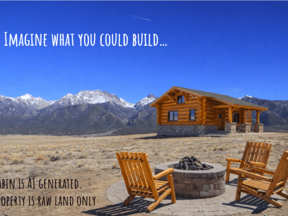 Land for sale in colorado with mountain view