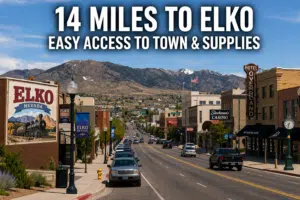 1.13 acre lot with road access in Elko County, Nevada - camping ready