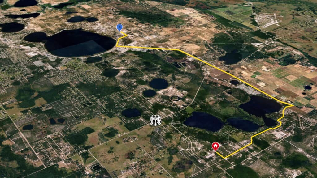 R-3 zoned property in Sebring, Highlands County, Florida - $510 monthly payment