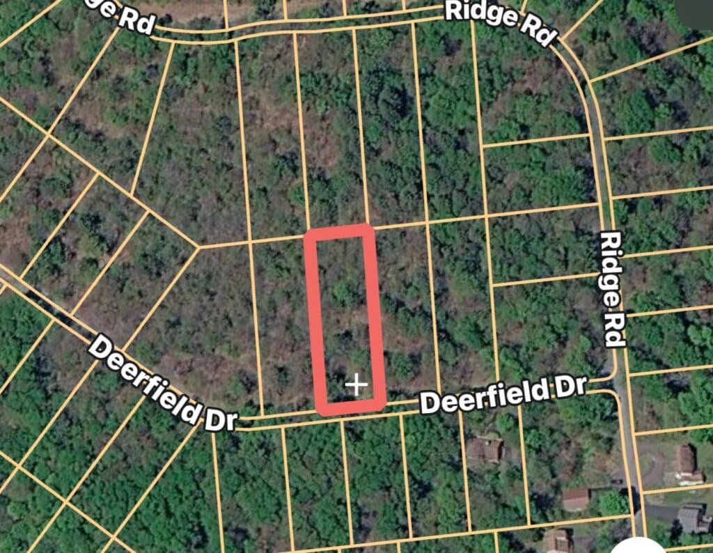 Own .5 Acres Of Paradise $2,000 Down in Pocono Springs Gated Community Lot