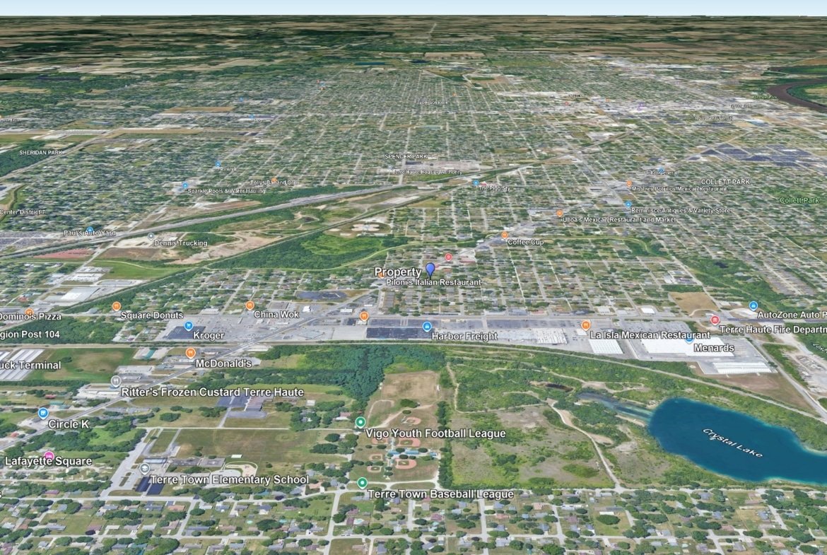 Terre Haute 0.13 Acre Corner Lot For Sale