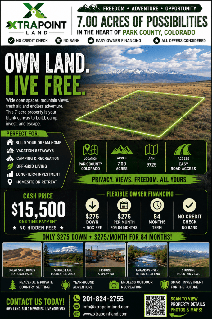 🏔️ You’ll Kick Yourself If This 7 Acres Is Gone Tomorrow