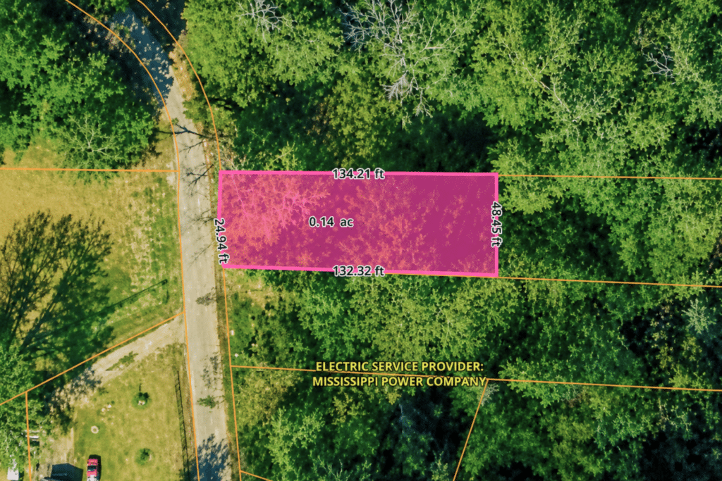 0.14 acre level buildable land near Laurel, Jones County, Mississippi - photo 10
