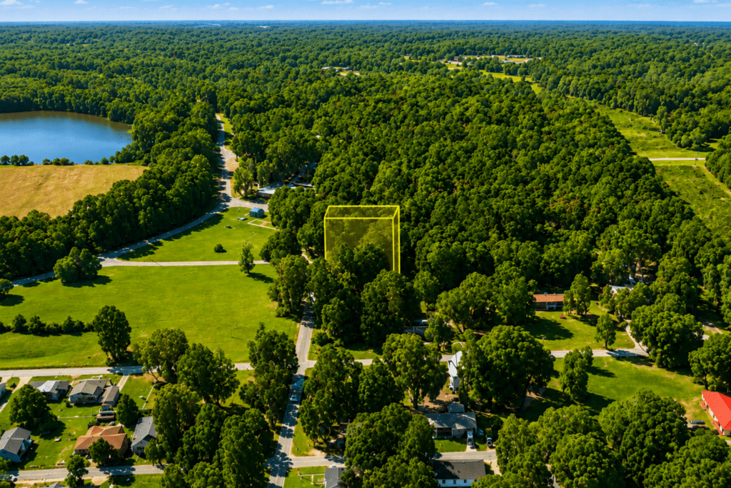 Level homesite in Jones County, Mississippi near Laurel town - photo 9