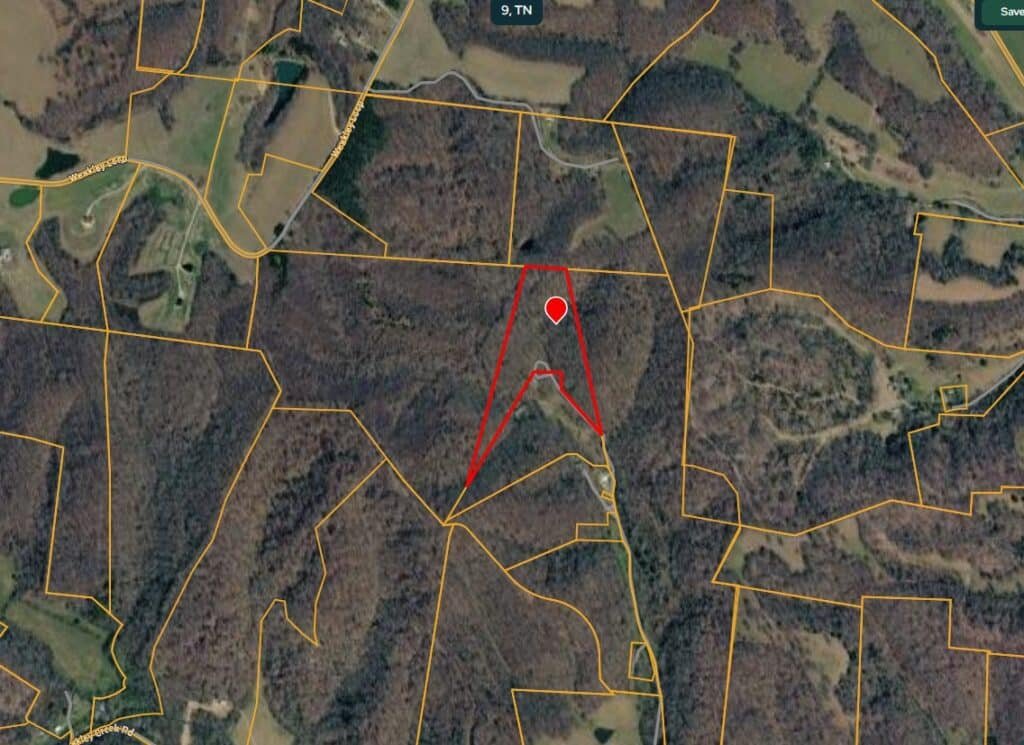 Lawrence County, TN residential homesite with power and well - 16.4 acres total
