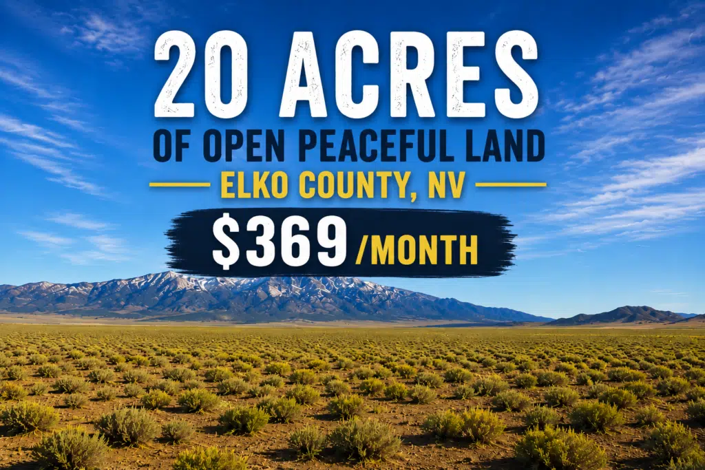 20-Acres of Open Space Land!