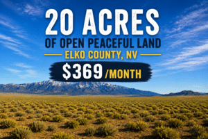 20-acre open space land for sale in Elko County, Nevada near Montello - photo 1