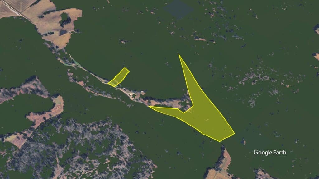 16.4-acre rural land in Lawrence County offering RV and mobile home living options