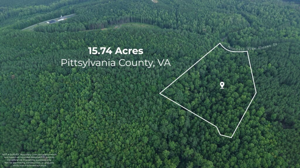 15.74 Acres Private Woodland Retreat – Pittsylvania County, VA