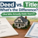 Deed vs. Title What's the Difference