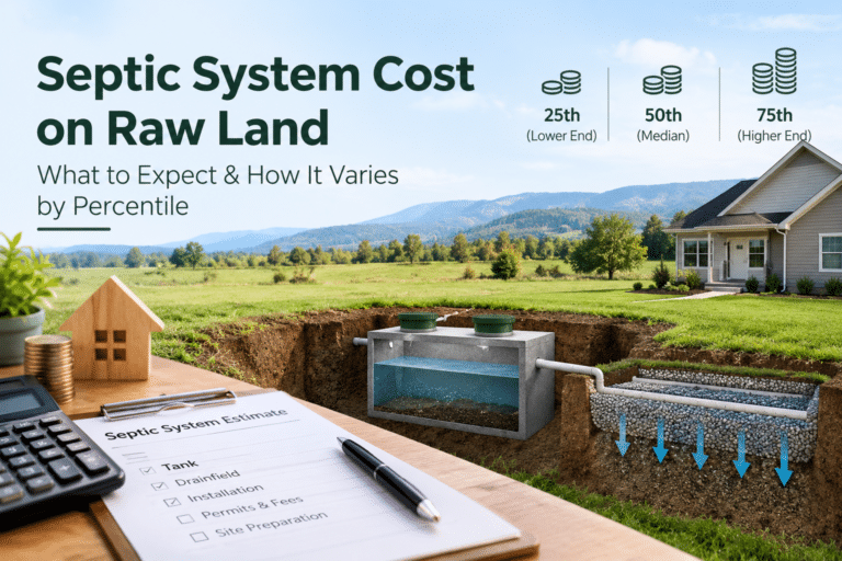 Septic System Cost Raw Land – Why Testing Matters